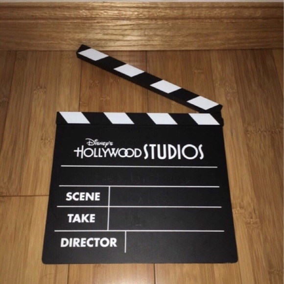Studio Clap Sign Disney | Toys | Disney Hollywood Studios Clap Director Board | Poshmark